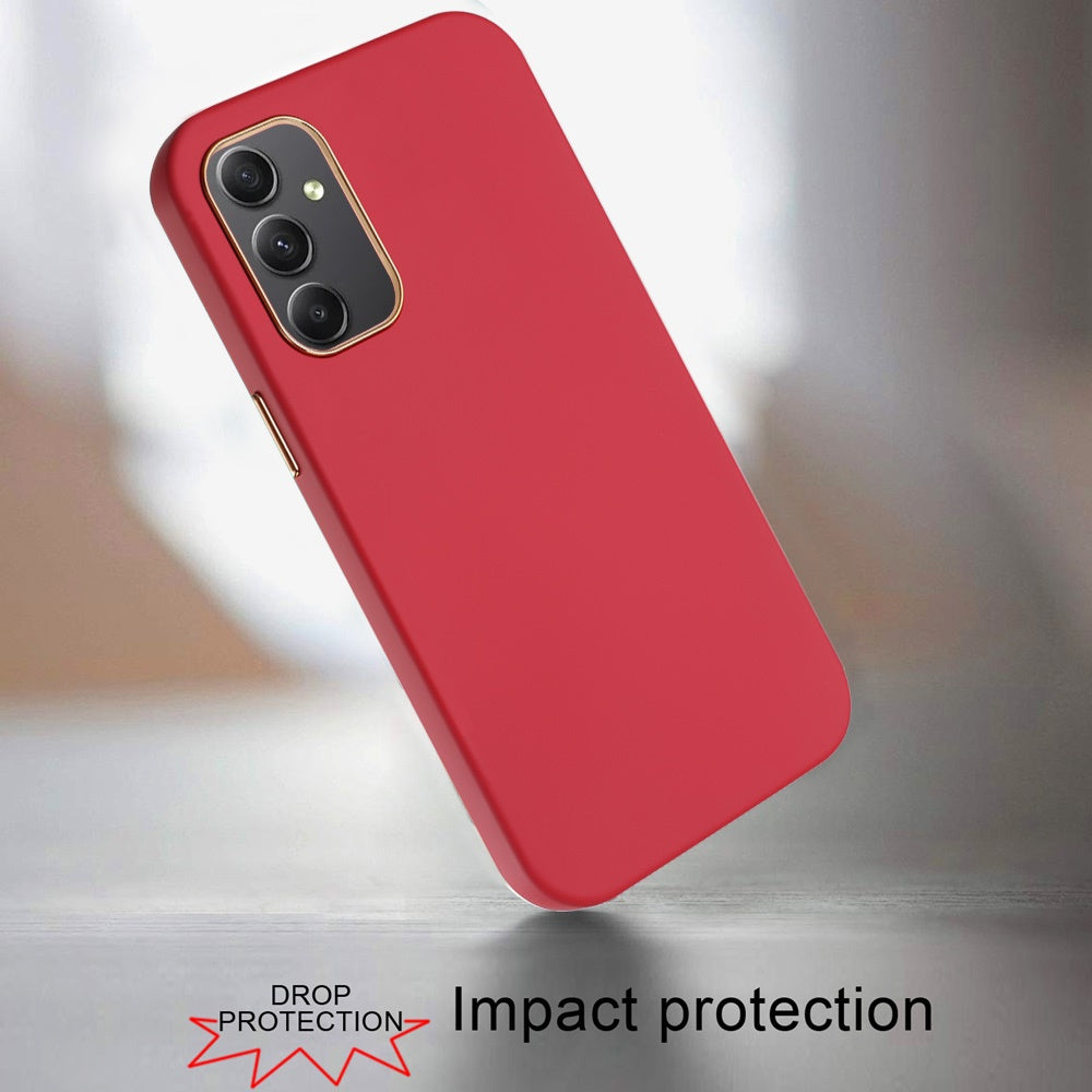 Classy Chromed Case Red - Samsung A15 5G