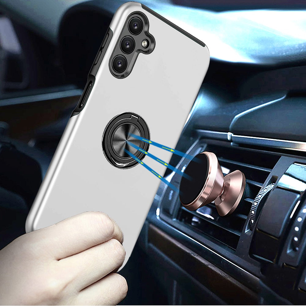 Magnetic Ring Stand Silver - Samsung A15 5G