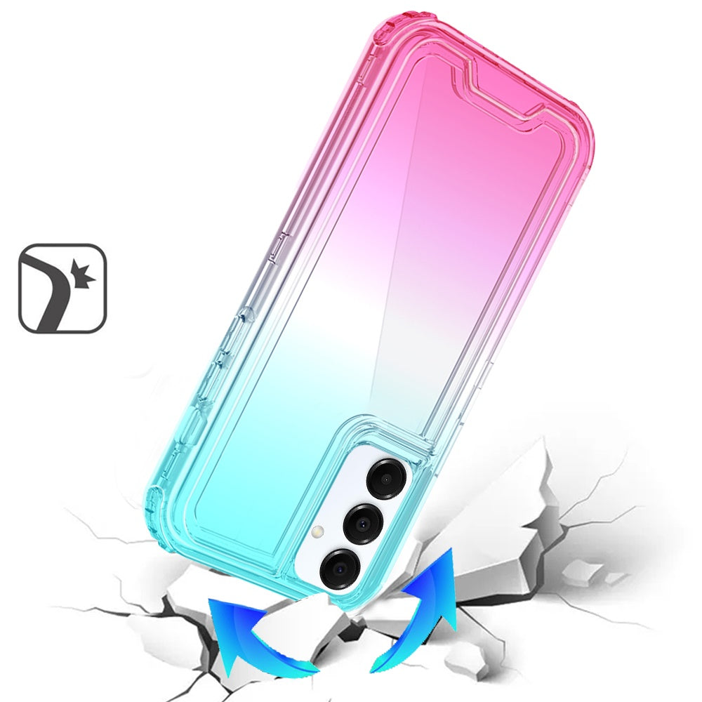 3in1 Two Tone Shockproof Light Blue/Pink - Samsung A16 5G
