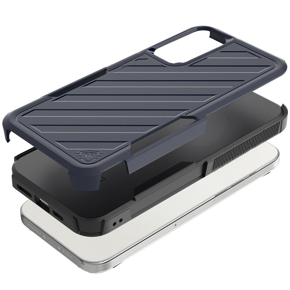 Dual Layer Case Blue/Black - Samsung A15 5G