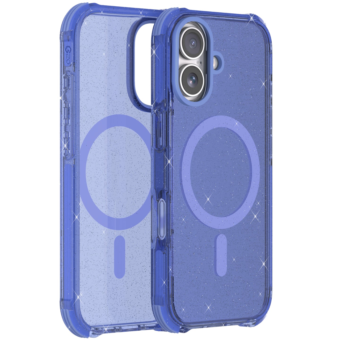 GLITTER MAGSAFE BLUE - IPHONE 16