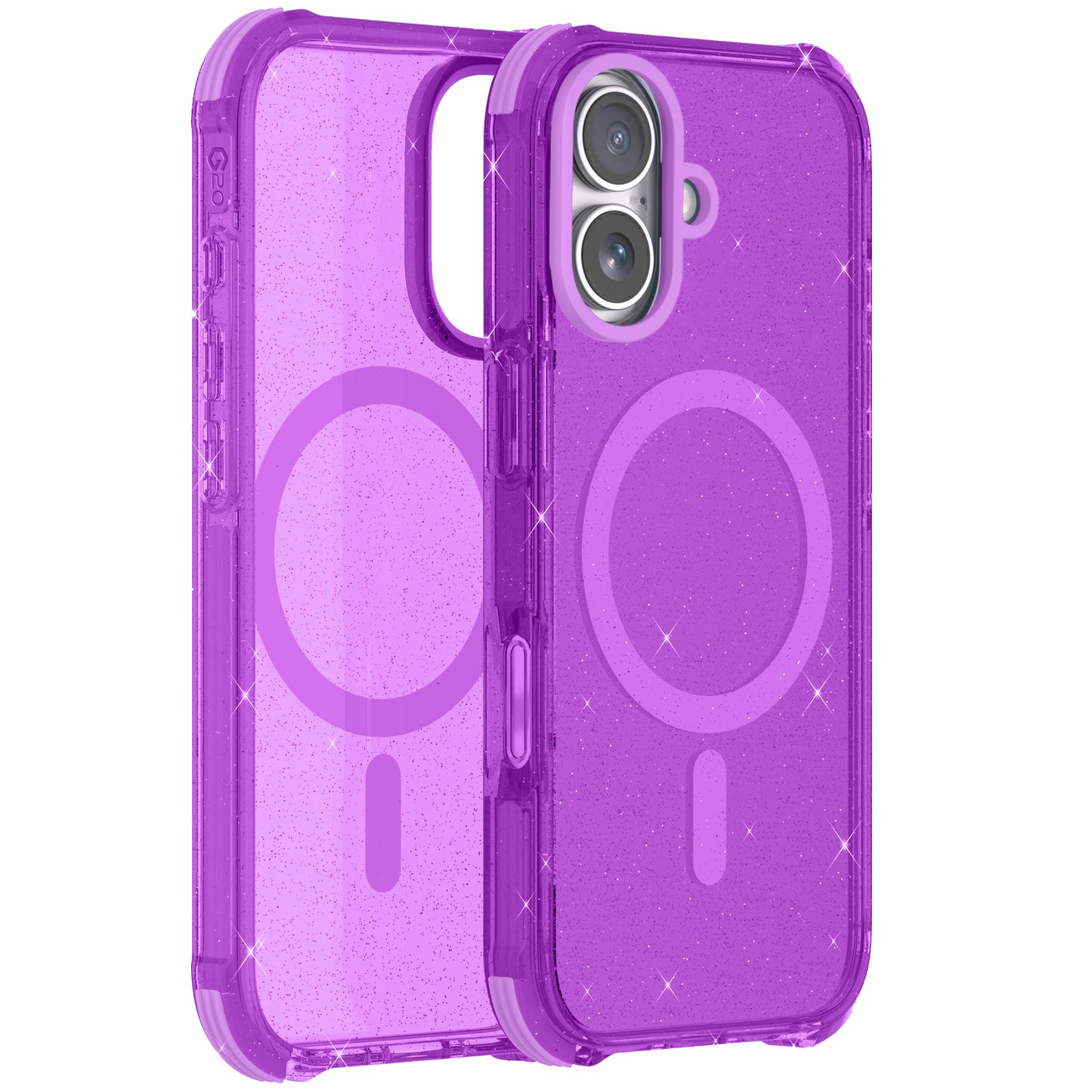 GLITTER MAGSAFE PINK - IPHONE 16 PLUS