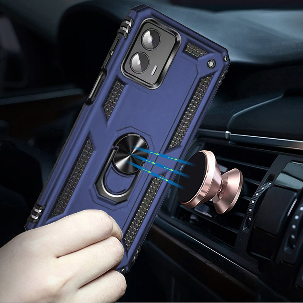 Ring Magnetic Kickstand Blue - Motorola Moto G Stylus 5G 2024