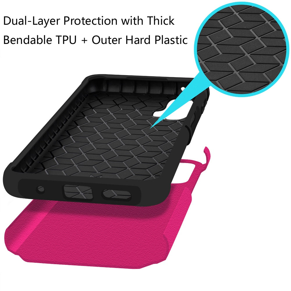 METKASE Shockproof Hotpink - Motorola Moto G Stylus 5G 2024