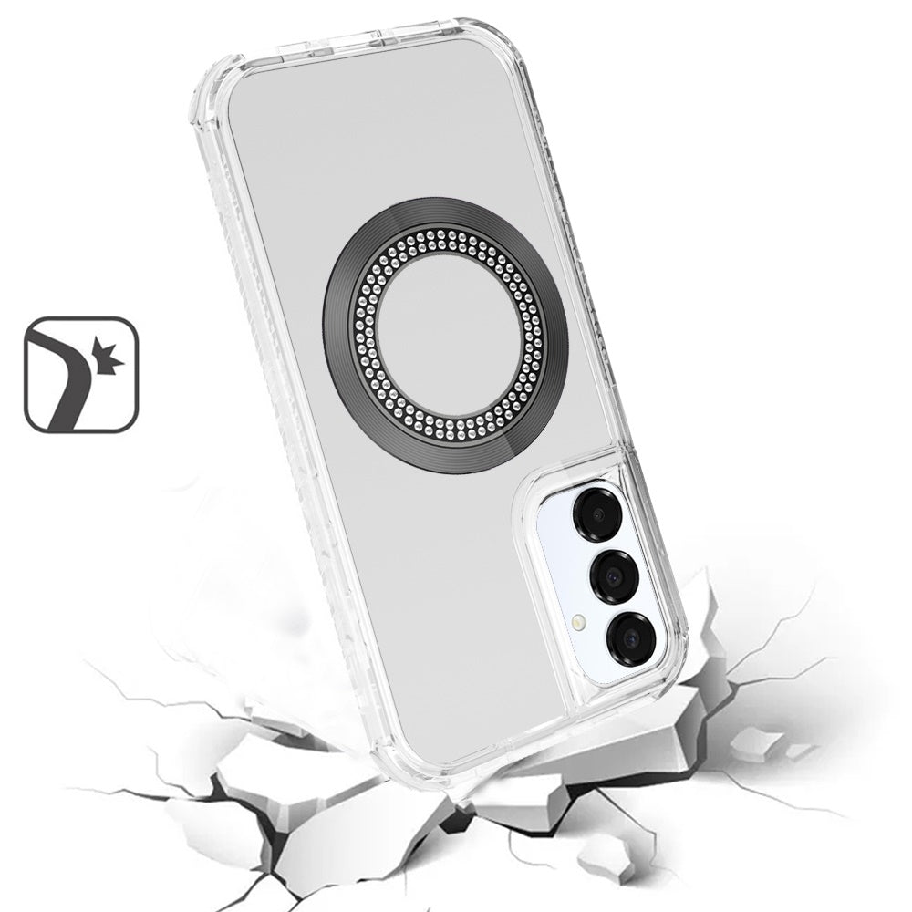 Magnetic Ring Circle 3in1 Clear - Samsung A16 5G