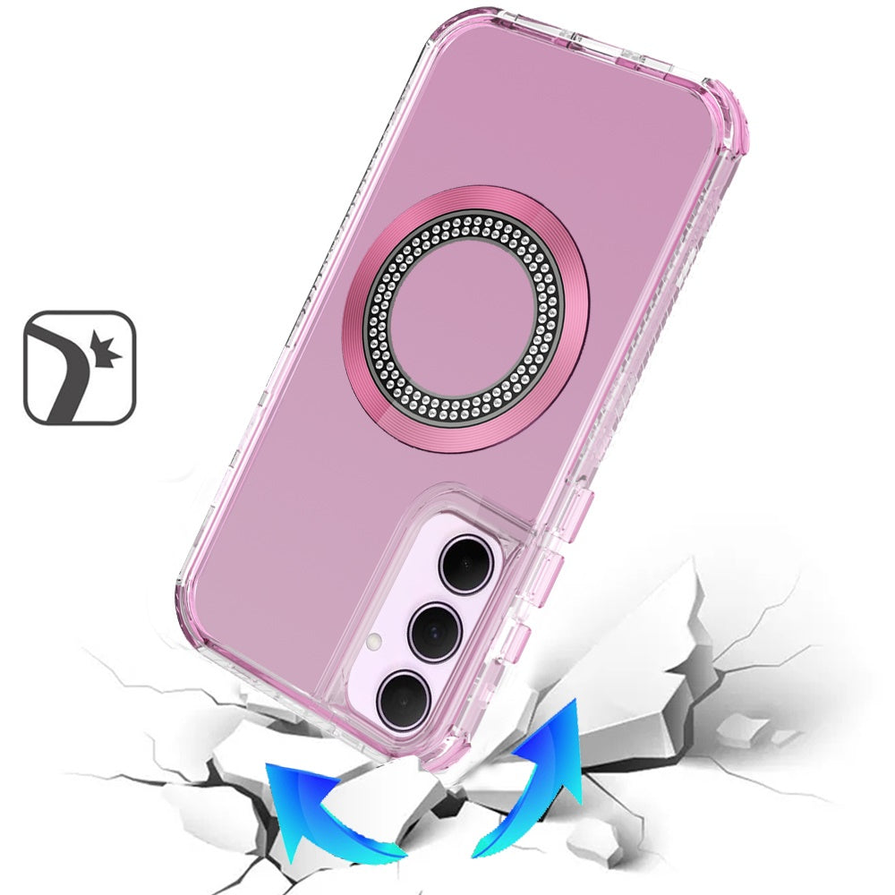 Magnetic Ring Circle 3in1 Pink - Samsung A36 5G
