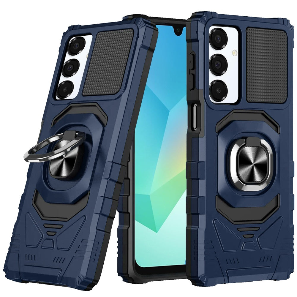 Magnetic Ring Stand Case Dark Blue - Samsung A16 5G