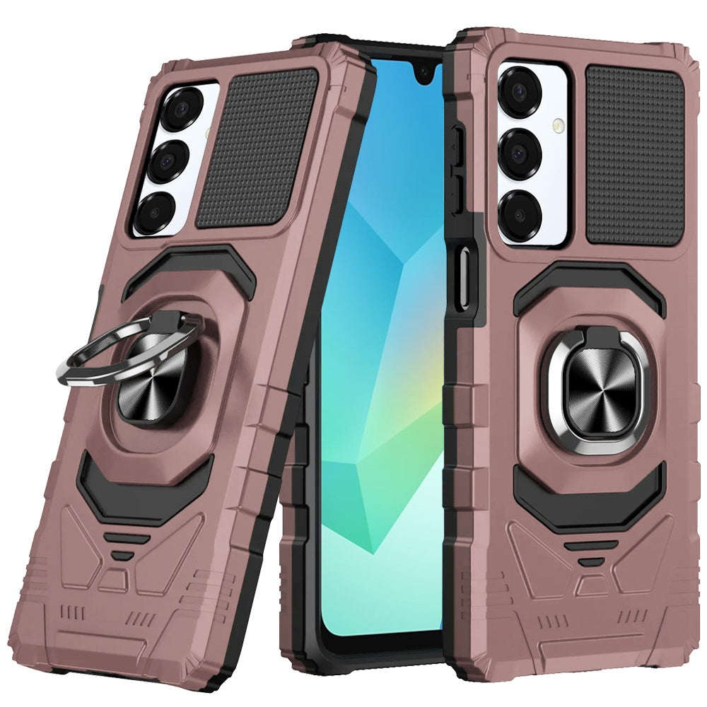 Magnetic Ring Stand Case Rose Gold - Samsung A16 5G