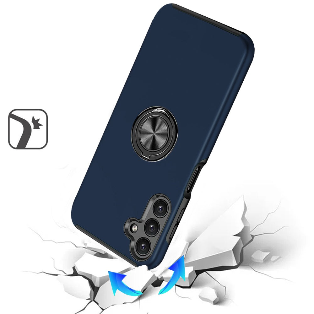 Painted Magnetic Ring Stand Dark Blue - Samsung Galaxy A36