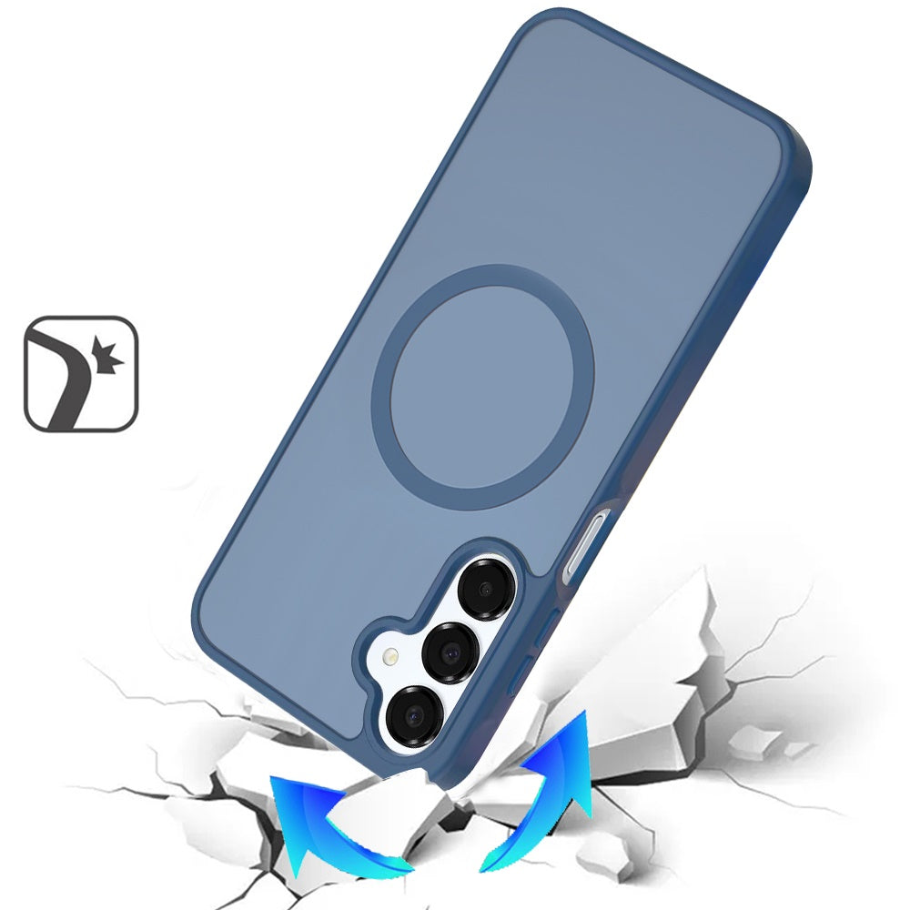 Magnetic Circle Smooth Matte Navy blue - Samsung A16 5G
