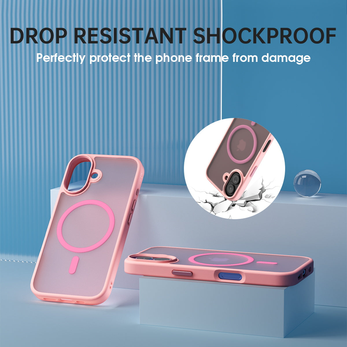 BOLD MAGSAFE PINK - IPHONE 16 PLUS