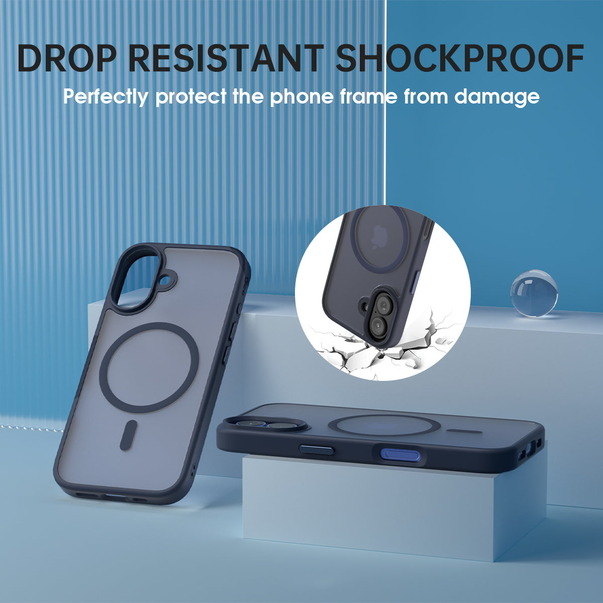 BOLD MAGSAFE BLUE - IPHONE 16 PLUS