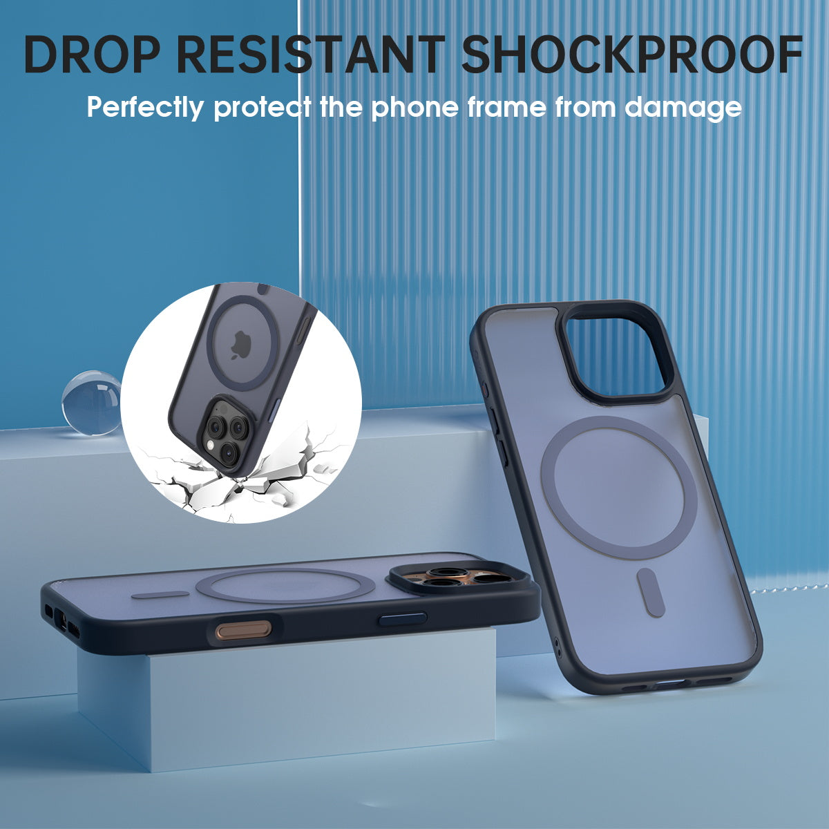 BOLD MAGSAFE BLUE - IPHONE 16 PRO