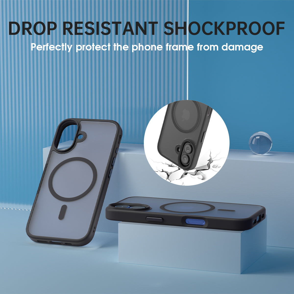 BOLD MAGSAFE BLACK - IPHONE 16 PLUS