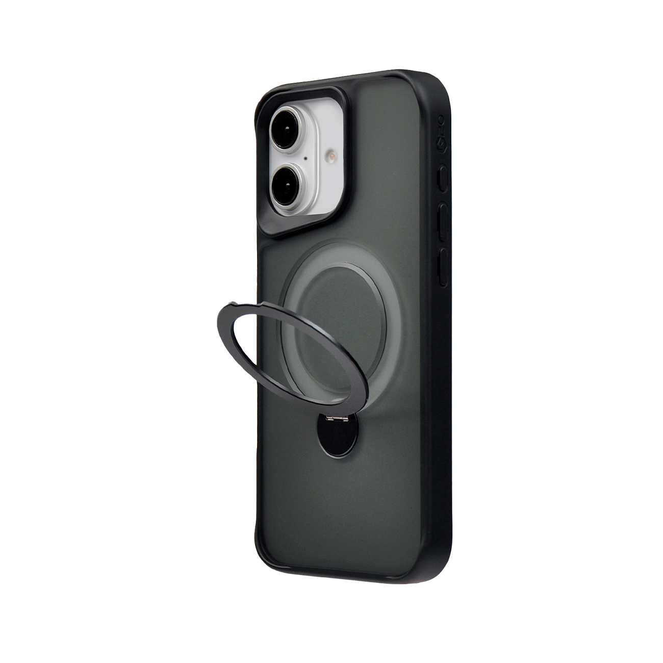 RUGGED 180 DEGREE MAGSAFE CASE BLACK - IPHONE 16