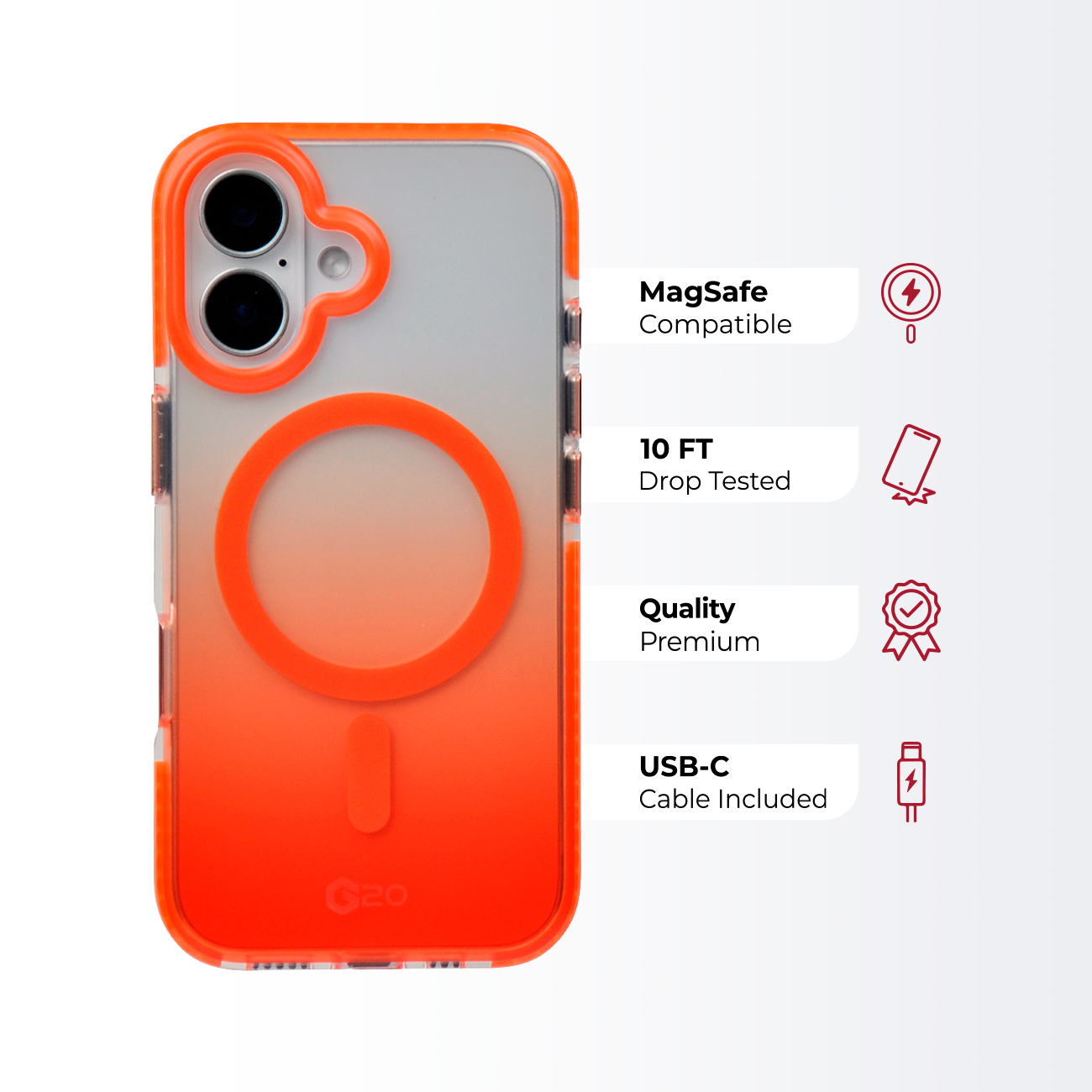 IMD MAGSAFE ORANGE - IPHONE 16