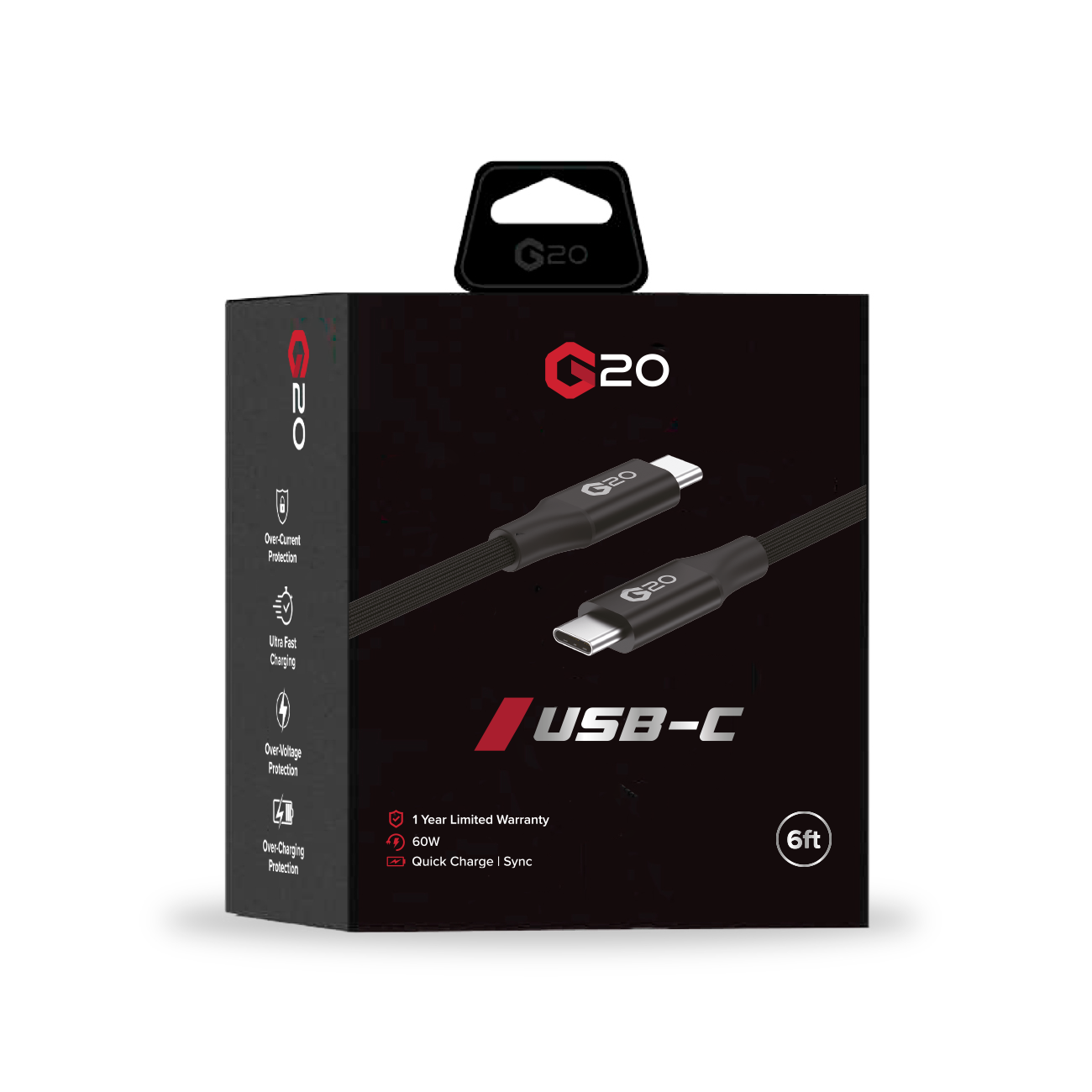 USB TYPE C - C 6FT