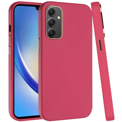 Classy Chromed Case Hotpink - Samsung A15 5G
