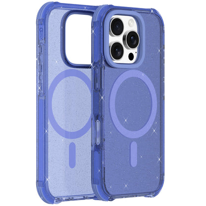GLITTER MAGSAFE BLUE - IPHONE 16 PRO