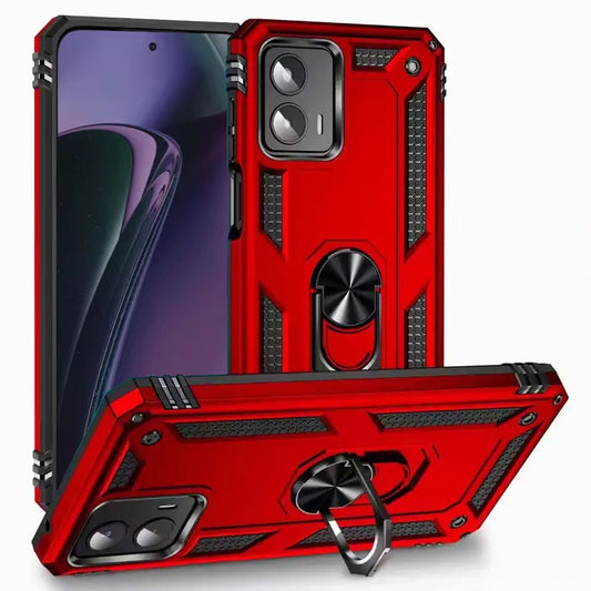 Ring Magnetic Kickstand Red - Motorola Moto G Stylus 5G 2024