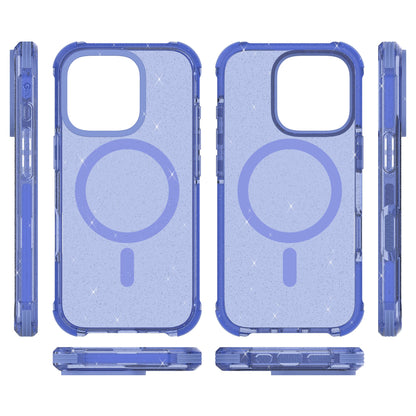 GLITTER MAGSAFE BLUE - IPHONE 16 PRO