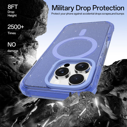 GLITTER MAGSAFE BLUE - IPHONE 16 PRO